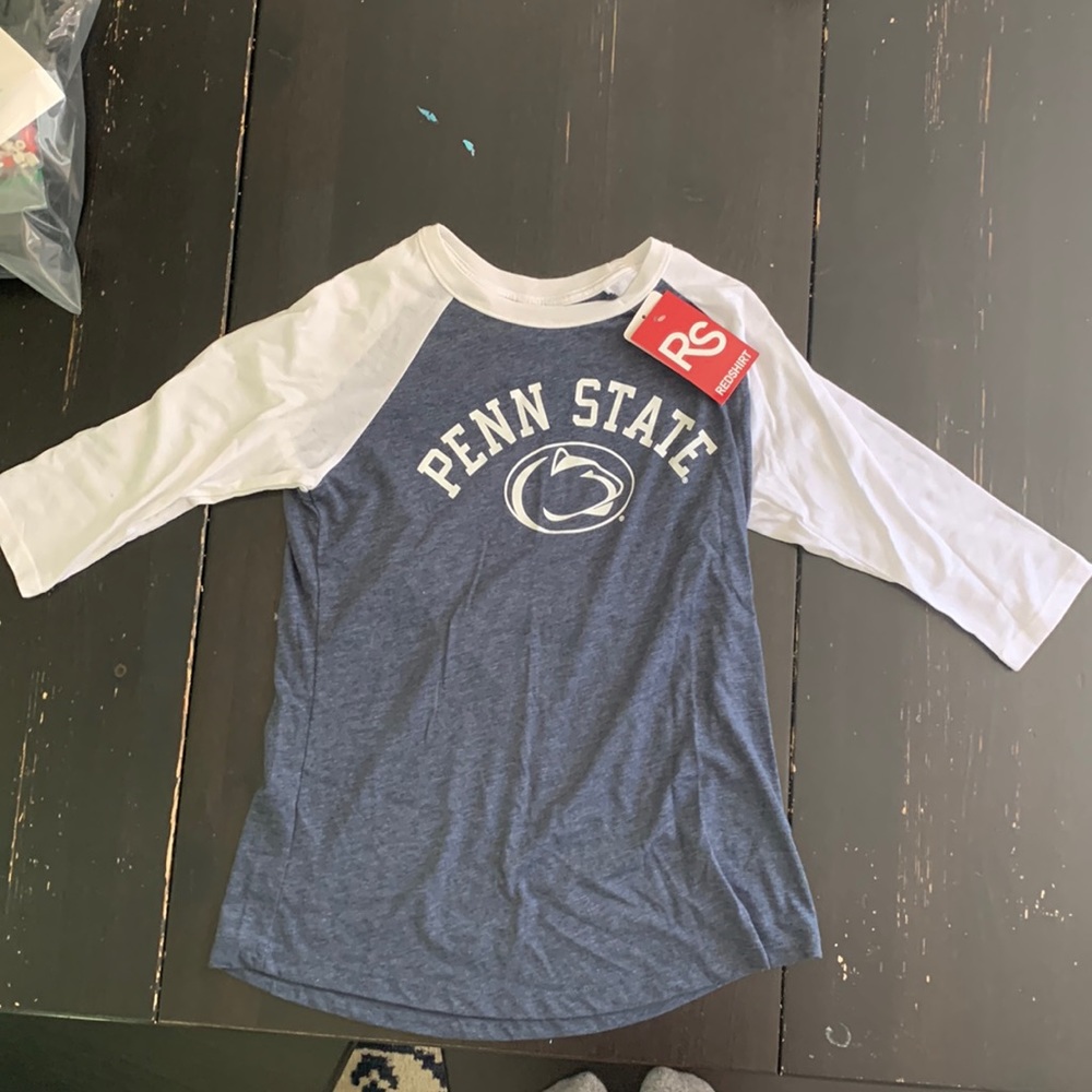 Penn State 3/4 sleeve shirt size small WITH TAG